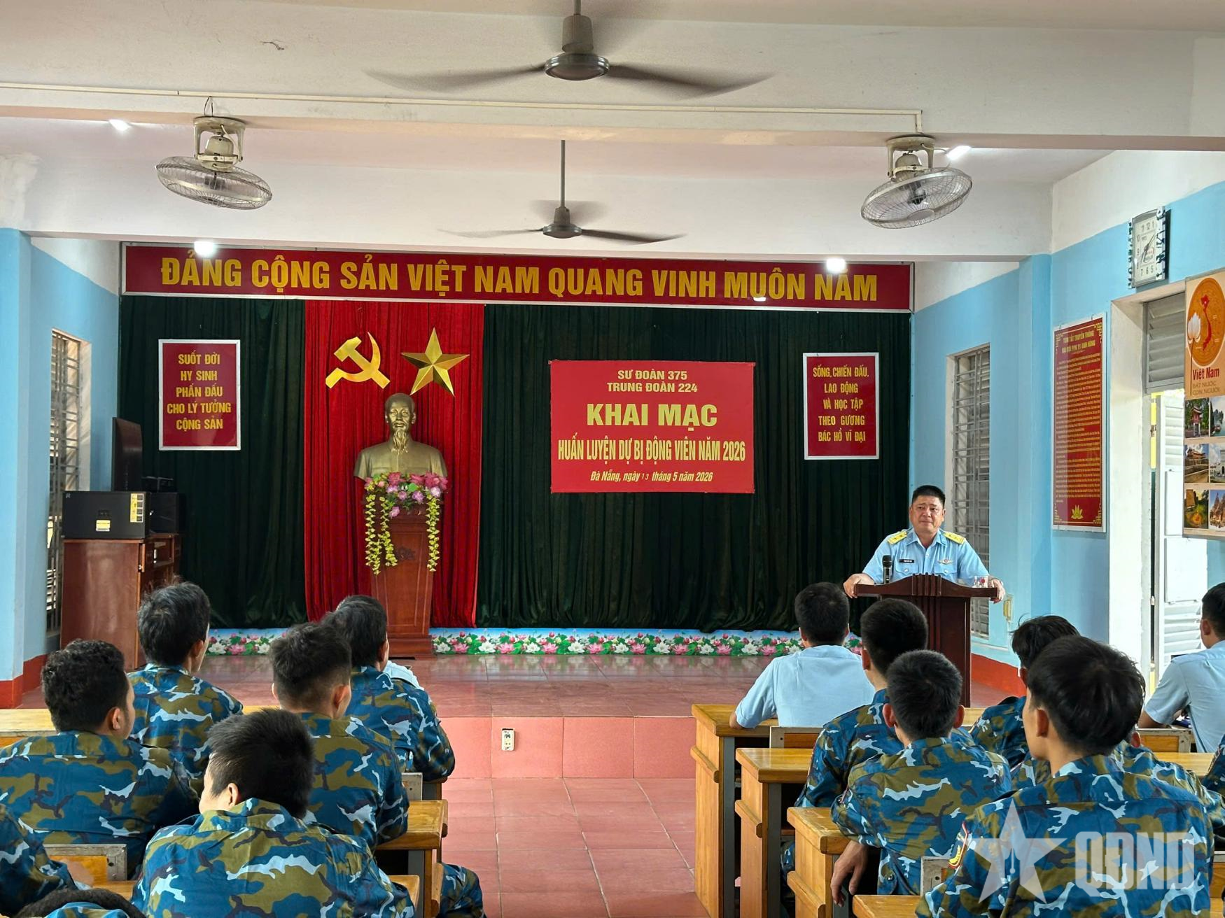Nâng cao chất lượng, sức chiến đấu của lực lượng dự bị động viên